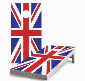 British Flag scaled - British Flag Cornhole Game - - Cornhole Worldwide