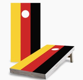 German Flag scaled - German Flag Cornhole Game - - Cornhole Worldwide