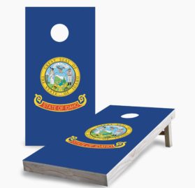 Idaho scaled - Idaho State Flag Cornhole Game - - Cornhole Worldwide