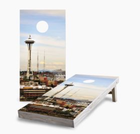 Seattle scaled - Seattle Cornhole Game - - Cornhole Worldwide