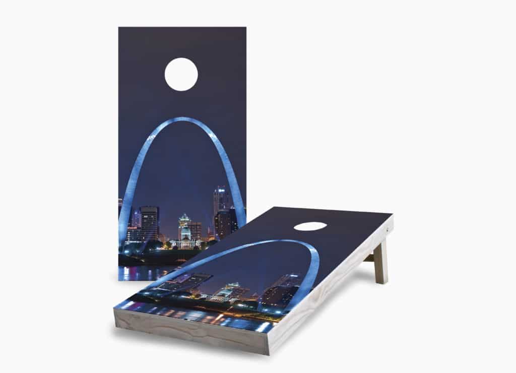 StLArch - 15 Custom Cornhole Set Ideas for Your Next Party - Custom Cornhole - Cornhole Worldwide