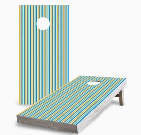 Striped Lines scaled - Stripe Pattern Cornhole Game - - Cornhole Worldwide