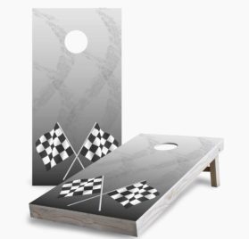 Tire Tracks scaled - Tire Tracks Cornhole Game - - Cornhole Worldwide