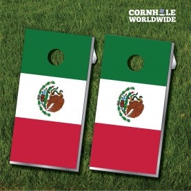 Mexican Flag Cornhole Game