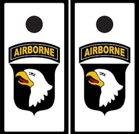 101st Airborne Cornhole Wraps