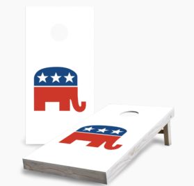 Republican 1 scaled - Republican Cornhole Game - - Cornhole Worldwide