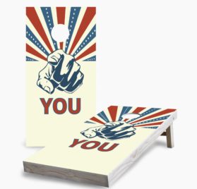 Uncle Sam Wants You scaled - Uncle Sam Wants You Cornhole Game - - Cornhole Worldwide