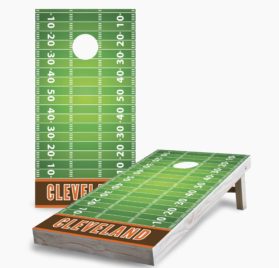 Cleveland scaled - Cleveland Browns Cornhole Game - - Cornhole Worldwide