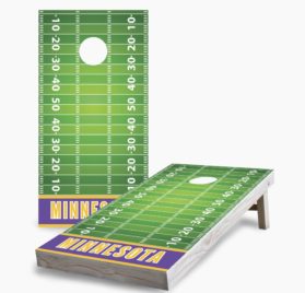 Minnesota scaled - Minnesota Vikings Cornhole Game - - Cornhole Worldwide