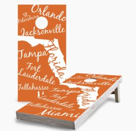 FL scaled - Florida State Pride Cornhole Game - - Cornhole Worldwide