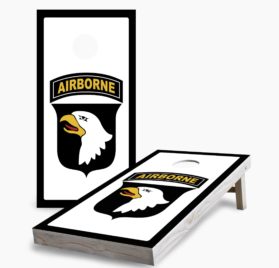 101st Airborne scaled - 101st Airborne Cornhole Game - - Cornhole Worldwide