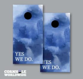 Yes We Do Wraps - Yes We Do Wedding Cornhole Wraps - - Cornhole Worldwide