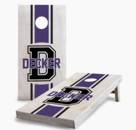 Personalized Name Initial scaled - Personalized Name and Initial Cornhole Game - - Cornhole Worldwide