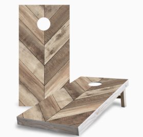 Diagonal Wood Plank 1 scaled - Diagonal Wood Plank Cornhole Game - - Cornhole Worldwide