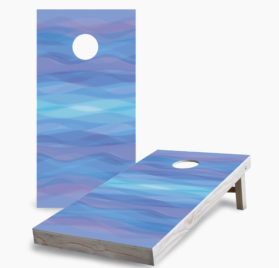 Modern Waves scaled - Modern Waves Cornhole Game - - Cornhole Worldwide