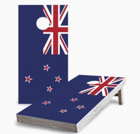 New Zealand scaled - New Zealand Flag Cornhole Game - - Cornhole Worldwide