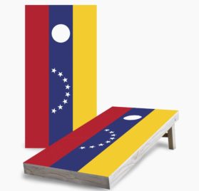 Venezuela scaled - Venezuelan Flag Cornhole Game - - Cornhole Worldwide