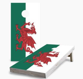 Welsh Flag scaled - Welsh Flag Cornhole Game - - Cornhole Worldwide