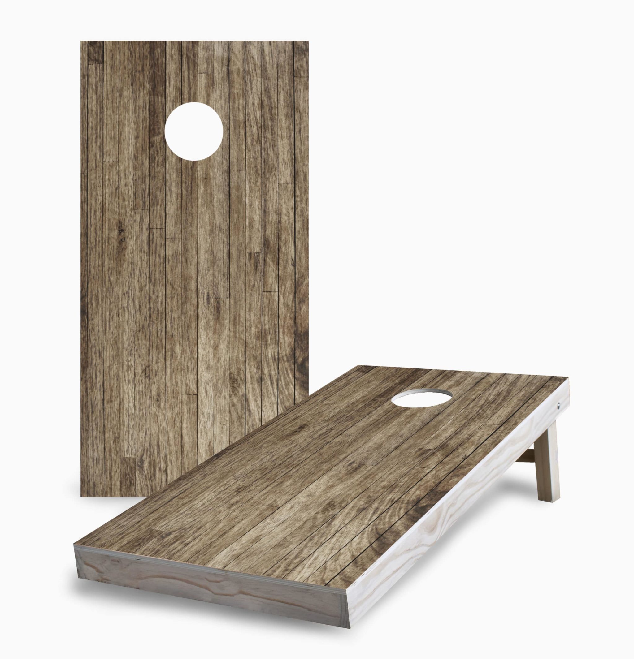 Wood Plank 1 Cornhole Game Cornhole Worldwide