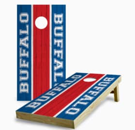 buffalo bills cornhole game - Buffalo Bills Striped Cornhole Game - - Cornhole Worldwide