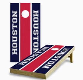 houston texans cornhole game - Houston Texans Striped Cornhole Game - - Cornhole Worldwide