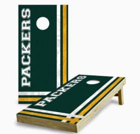 green bay packers cornhole game 4stripe - Green Bay Packers Cornhole Game - 4 Stripe - - Cornhole Worldwide