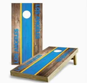 los-angeles-chargers-cornhole-game