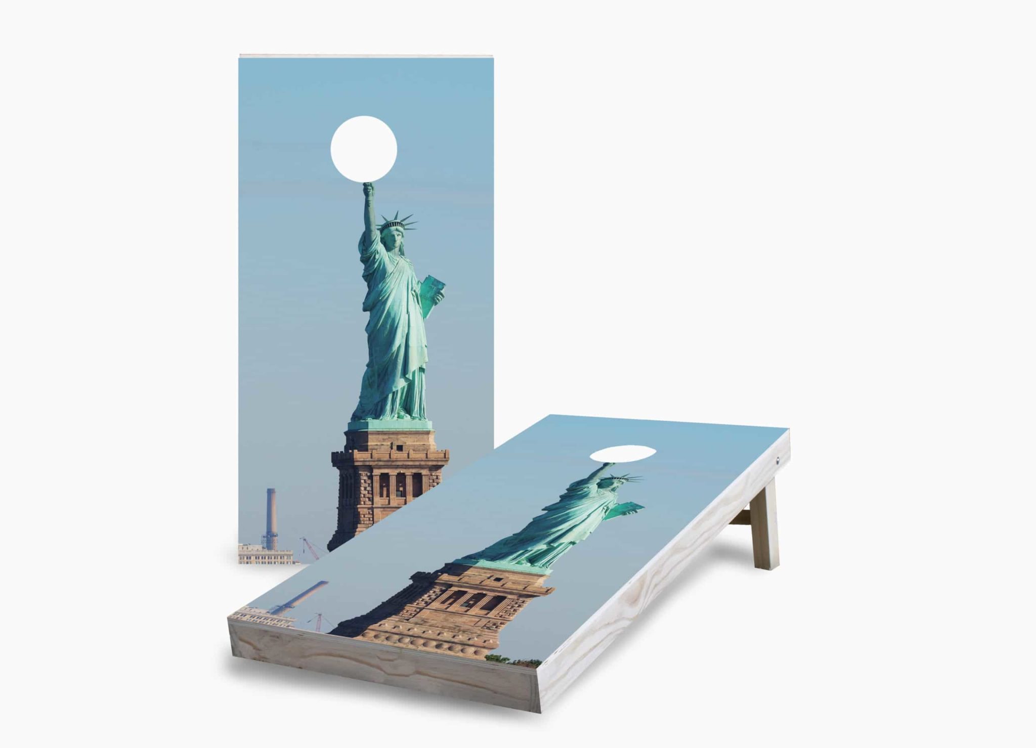 StatueOfLiberty-custom-cornhole-board